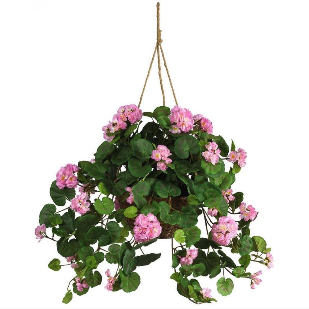 Hanging Pink Floral Arrangement